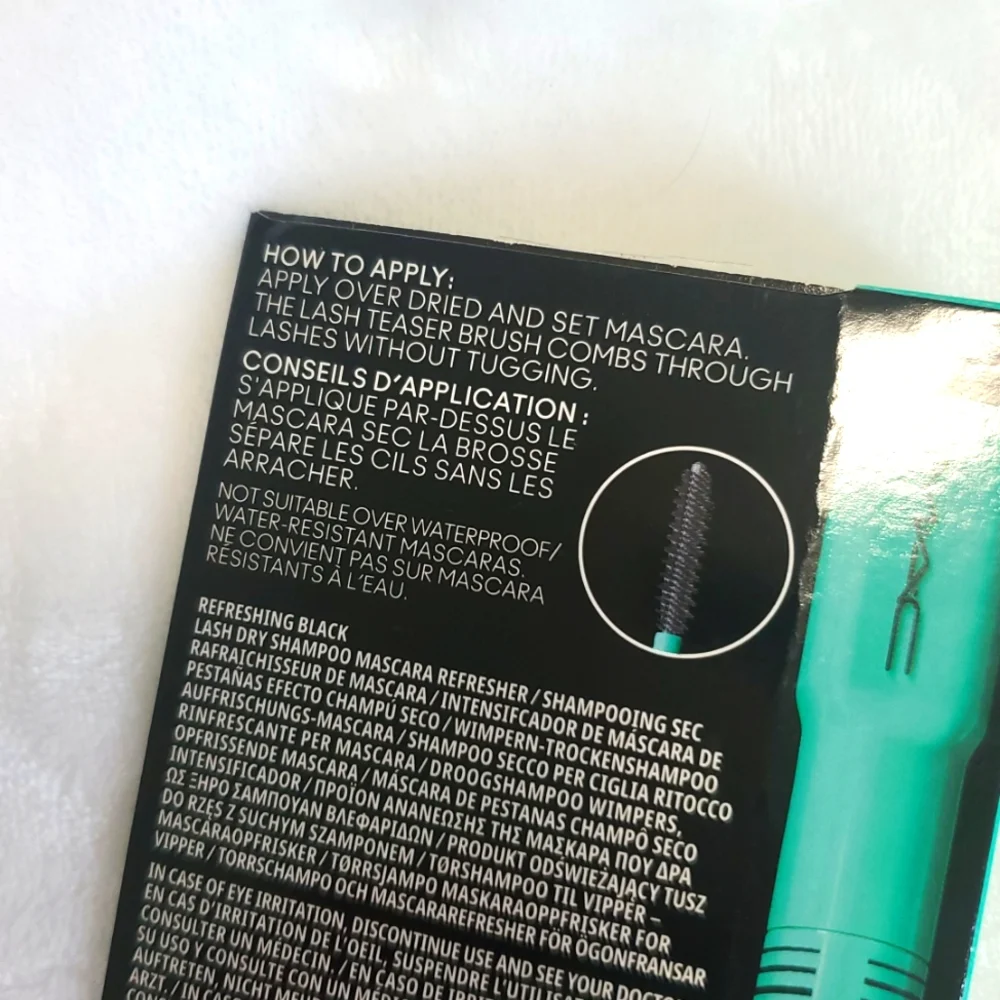 NIB MAC Lash Dry Shampoo Mascara Refresher Full Size